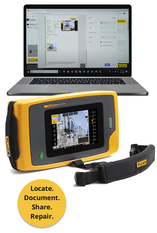 TestEquity: Fluke FLUKE-II915/FPC3 Acoustic Imager, 2-100 kHz, 120